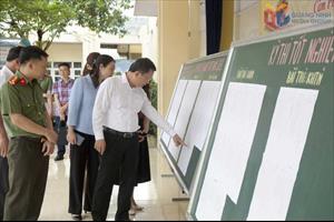 Quảng Ninh kiểm tra công tác chuẩn bị Kỳ thi tốt nghiệp THPT năm 2023