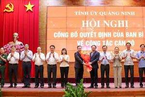 Ông Đặng Xuân Phương giữ chức Phó Bí thư Tỉnh ủy Quảng Ninh