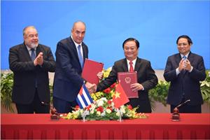 Việt Nam và Cuba ký kết biên bản ghi nhớ hợp tác phát triển nông nghiệp