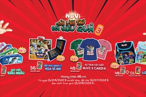 Nuvi khởi động loạt chương trình chào hè đa sắc màu cho trẻ em Việt