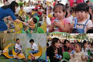 Vinamilk và Quỹ sữa vươn cao Việt Nam cùng hơn 11.000 trẻ em khó khăn đón năm học mới