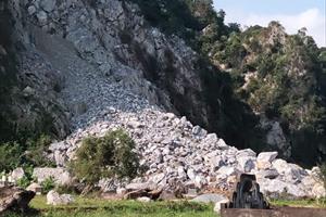 Quảng Bình: Gây ô nhiễm môi trường, doanh nghiệp khai thác đá bị 