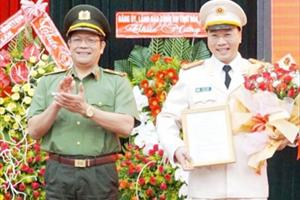 Thượng tá Lê Hữu Tuấn được bổ nhiệm giữ chức Phó Giám đốc Công an tỉnh Đắk Lắk