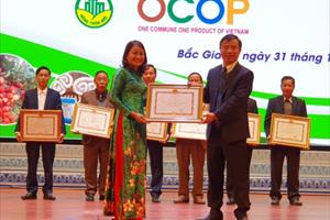 Bắc Giang đẩy nhanh tiến độ đánh giá sản phẩm OCOP năm 2022