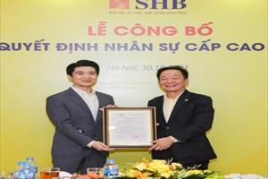 Ông Đỗ Quang Vinh làm Phó tổng giám đốc SHB