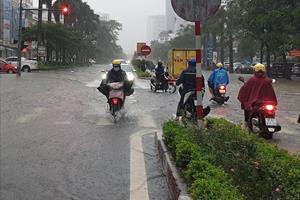 Nghệ An: Mưa lớn, nhiều tuyến đường TP. Vinh thất thủ