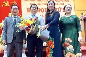 Thủ tướng phê chuẩn chức vụ Chủ tịch UBND tỉnh Quảng Ngãi