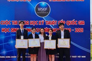 Hải Phòng: Đoạt 2 giải cuộc thi khoa học kỹ thuật quốc gia