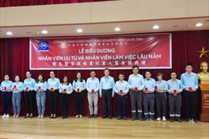 Formosa Hà Tĩnh tri ân 587 lao động ưu tú, gắn bó lâu năm