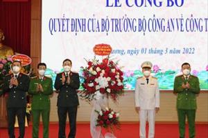 Thượng tá Bùi Quang Bình giữ chức Giám đốc Công an tỉnh Hải Dương