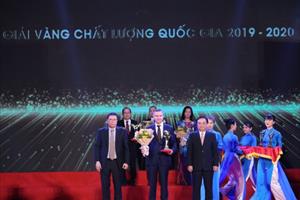 Nestlé Việt Nam nhận Giải vàng Chất lượng Quốc gia