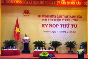 Thanh Hóa: Khai mạc Kỳ họp thứ tư, HĐND tỉnh khóa XVIII