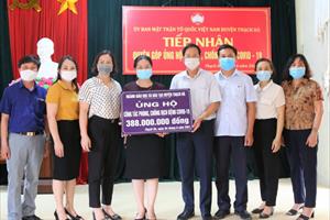 Ủy ban MTTQ tỉnh Hà Tĩnh tiếp nhận hơn 22 tỷ đồng ủng hộ phòng, chống dịch Covid-19