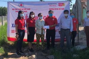 Khởi công xây dựng 06 căn Nhà Chữ thập đỏ tại tỉnh Quảng Ngãi do Central Retail tài trợ 