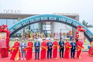 Đất Xanh Miền Trung khai trương Sales Gallery và tiện ích đầu tiên tại dự án Regal Ocean