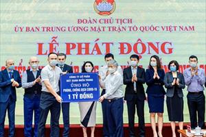 Đất Xanh Miền Trung hỗ trợ Quảng Bình 1 tỷ đồng