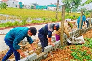 Tân Lâm Hương trên hành trình xây dựng xã NTM nâng cao