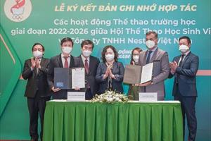 Nestlé Việt Nam tiếp sức các hoạt động thể thao trường học giai đoạn 2022-2026