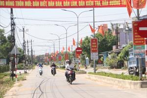 Huyện Quảng Điền đạt chuẩn nông thôn mới