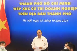 Chủ tịch nước tiếp xúc cử tri TP. Hồ Chí Minh