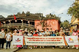 Các đoàn famtrip, presstrip Thái Lan khảo sát du lịch Quảng Nam