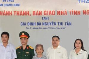THACO trao tặng nhà tình nghĩa tại tỉnh Quảng Nam
