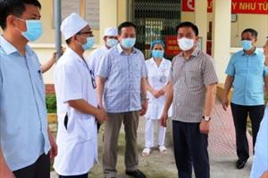 Thanh Hóa: Bí thư Tỉnh ủy kiểm tra, chỉ đạo công tác bầu cử và phòng chống dịch Covid-19 tại thị xã Bỉm Sơn