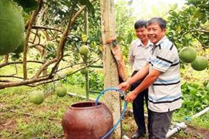 Tưới tiết kiệm nước - nhiều lợi ích
