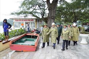 Thứ trưởng Bộ Nông nghiệp và PTNT kiểm tra công tác phòng chống bão tại Hải Phòng, Quảng Ninh
