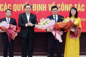Đà Nẵng: Thuyên chuyển công tác nhiều vị trí lãnh đạo chủ chốt 