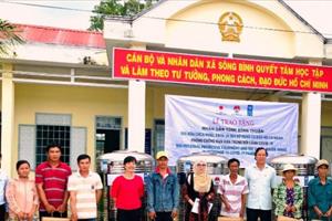 Bình Thuận: 500 hộ nghèo nhận hỗ trợ các nhu cầu cơ bản để phòng chống Covid-19 