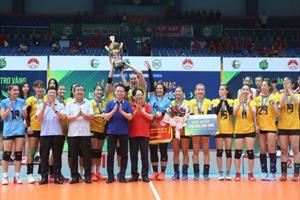 Geleximco Thái Bình giành chức vô địch giải bóng chuyền quốc gia năm 2022