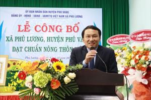 Công bố đạt chuẩn NTM cho 2 xã tại tỉnh Thừa Thiên - Huế