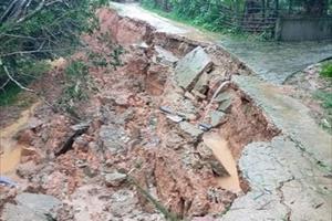 Mưa lớn kéo dài, nhiều địa phương ở Hà Tĩnh bị ngập