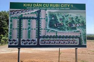 Dự án Ruby City 1: Công ty Kiên Cường Phát huy động vốn và xây dựng cơ sở hạ tầng “chui”?