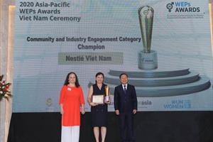 Nestlé Việt Nam vinh dự nhận hai giải thưởng danh giá về trao quyền cho phụ nữ