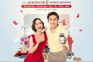 Giảm ngay 50% khi sử dụng các tiện ích trên ứng dụng Agribank E-Mobile Banking