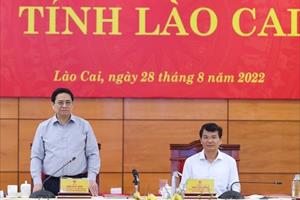 Thủ tướng: Lào Cai cần phát huy tối đa bản sắc, lấy sông Hồng làm trục dọc phát triển