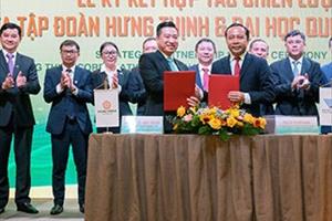 Tập đoàn Hưng Thịnh ký kết hợp tác với Đại học Quốc gia TP. Hồ Chí Minh