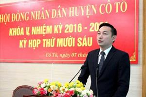 Quảng Ninh phân công 2 cán bộ tạm thay Bí thư Huyện ủy, Chủ tịch UBND huyện Cô Tô