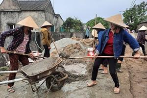 Dấu ấn nông thôn mới ở Cẩm Xuyên: Khơi sức dân