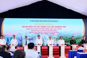 Thủ tướng nhấn nút khởi công tuyến đường kết nối Hải Phòng với Quảng Ninh
