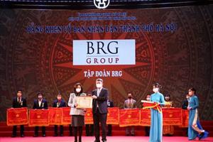 Tập đoàn BRG vinh dự nhận Bằng khen Xuất sắc toàn diện của TP. Hà Nội