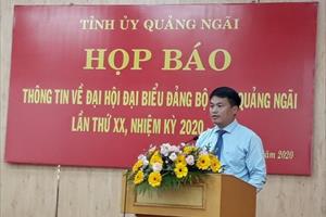 Đại hội đại biểu Đảng bộ tỉnh Quảng Ngãi lần thứ XX: Không nhận hoa chúc mừng