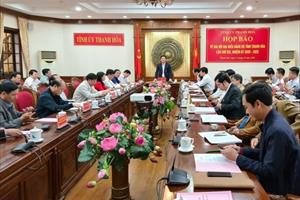 Thanh Hóa: Họp báo thông tin về Đại hội Đại biểu Đảng bộ tỉnh lần thứ XIX
