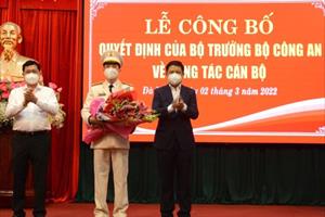 Bổ nhiệm Trung tá Nguyễn Đại Đồng giữ chức Phó giám đốc Công an TP Đà Nẵng