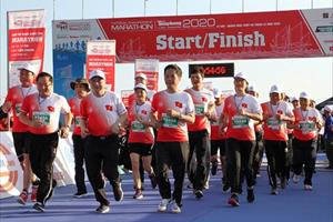 Lan tỏa thương hiệu Agribank tại giải Vô địch Quốc gia Marathon