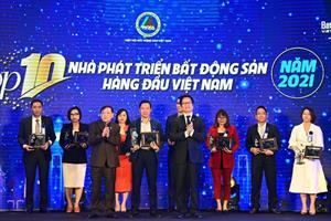 Tập đoàn Geleximco lần thứ 2 lọt Top 10 nhà phát triển bất động sản hàng đầu Việt Nam 