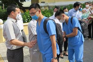 Đoàn cán bộ y tế của Hải Phòng lên đường chi viện cho Bắc Giang chống dịch