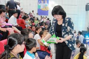 Vinamilk tổ chức ngày hội Sữa học đường 